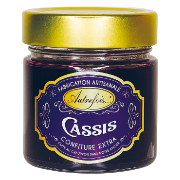 Confiture extra Cassis 220g