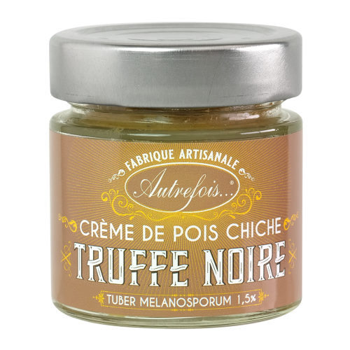 Crème de pois chiche et Truffe Noire